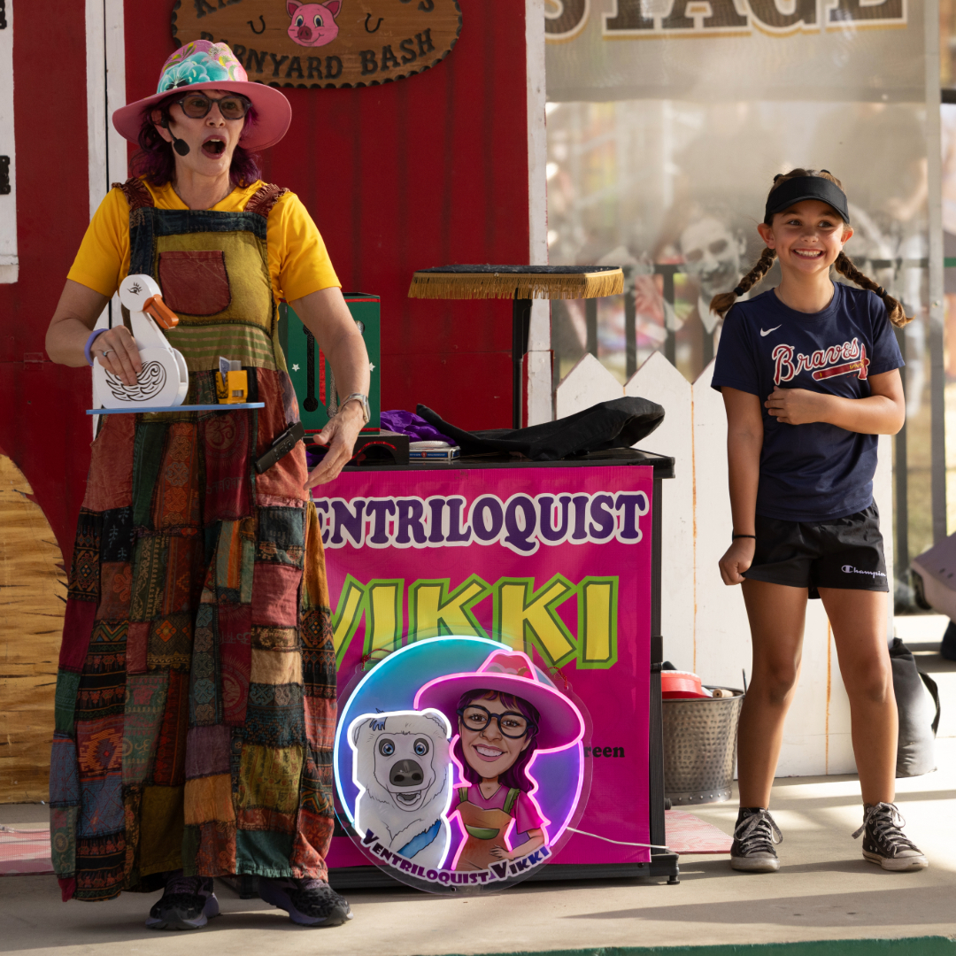 Ventriloquist Vikki Gasko Green